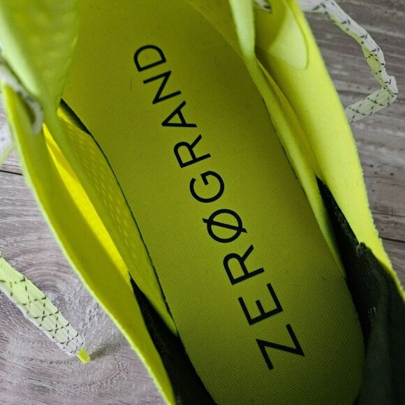 Cole Haan Zerogrand Neon Yellow Mens Winner Tennis Sneaker Size 10 Shoe C34012 - Picture 13 of 16